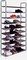 5/10 Tier Shoe Rack Wall Tower Cabinet Storage Organizer Holder Shelf Home Holder